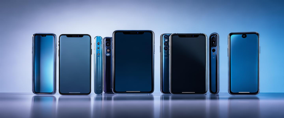 最新款智能手机展示